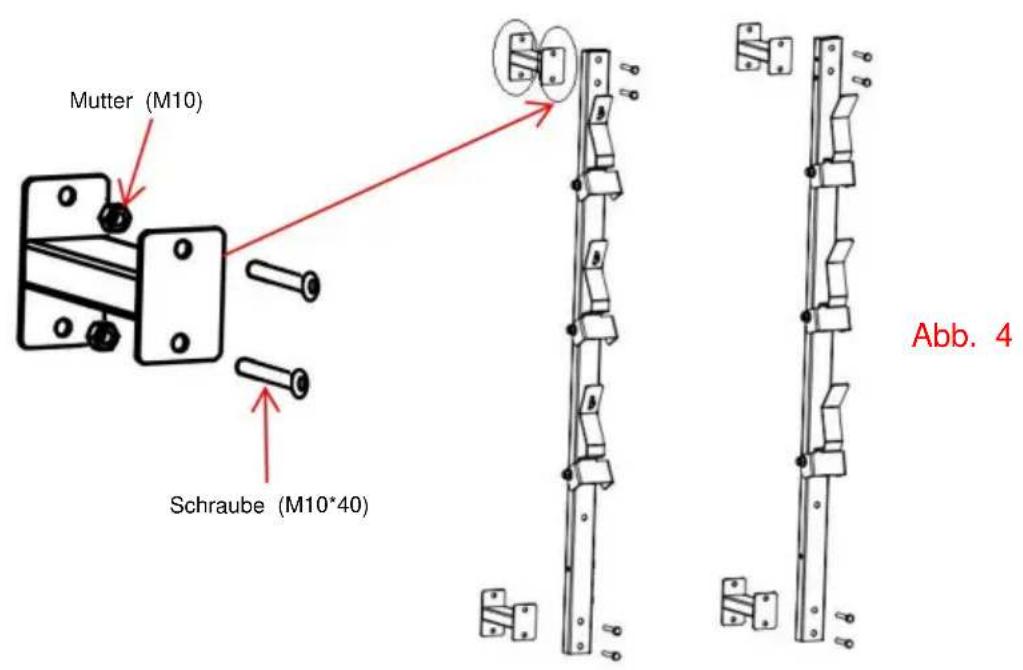 Vevor 6604 - B: Montage an Holzwandpfosten - 1