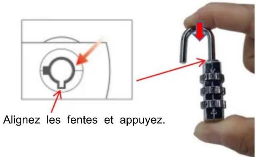 Vevor 6604 - Pour définir votre combinaison personnelle, suivez ces étapes : - 2