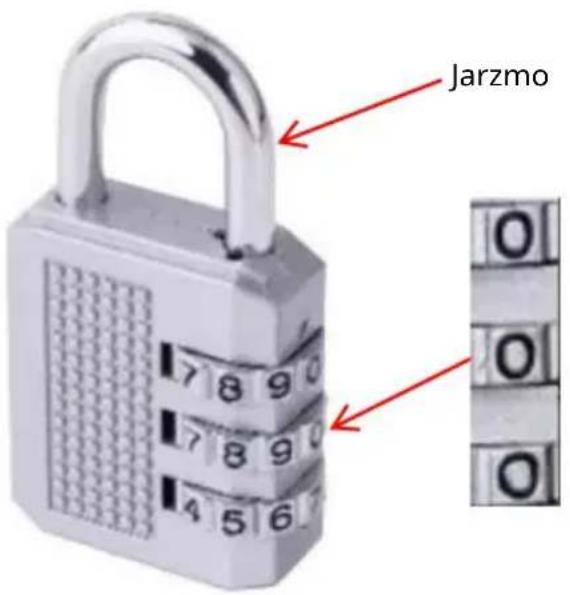 Vevor 6604 - INSTRUKCJA DOTYCZĄCA ZAMKA SZYFROWEGO Zamek - 1