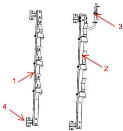 Vevor 6604 - SCHÉMA DE STRUCTURE - 1