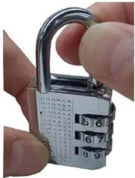 Vevor 6604 - To set your personal combination, follow these steps: - 4