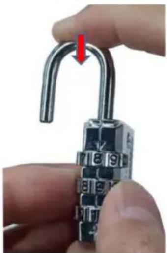 Vevor 6604 - Per impostare la tua combinazione personale, segui questi passaggi: - 3