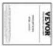 Vevor AC7811A - PARTS LIST AND INSTALLATION - 21