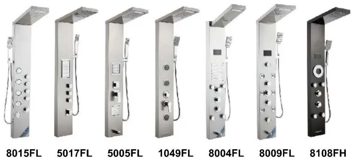 Vevor 8108FH - SHOWER PANEL TOWER - 1