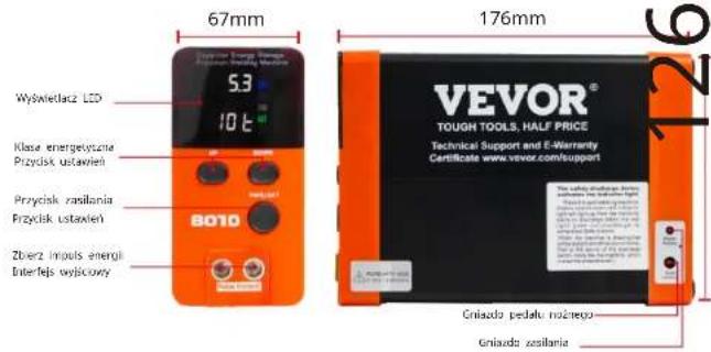 Vevor 801D - Instrukcja obsługi regulacji - 8