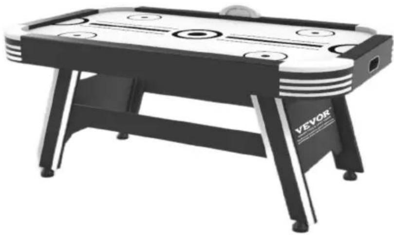 Vevor AH627 - ELECTRONIC SCORING - AIR HOCKEY TABLE - 1