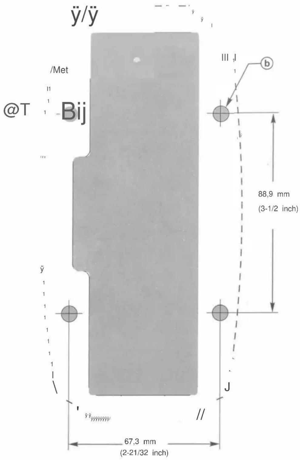 Vevor 8M0059686 - Montagesjabloon met enkele handgreep - 1