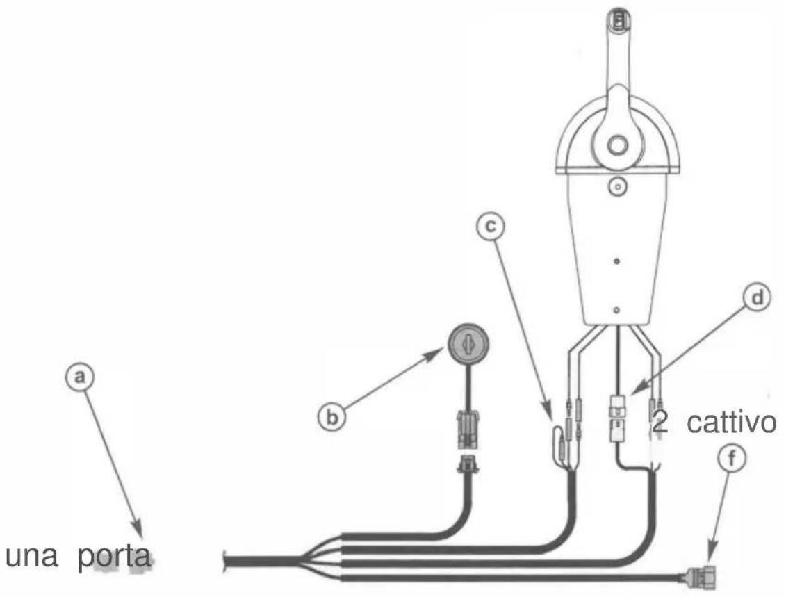 Vevor 8M0059686 - Schema elettrico Fuoribordo singolo - 1