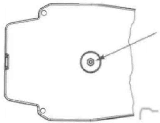 Vevor 8M0059686 - Réglage de la friction de la poignée de commande - 1