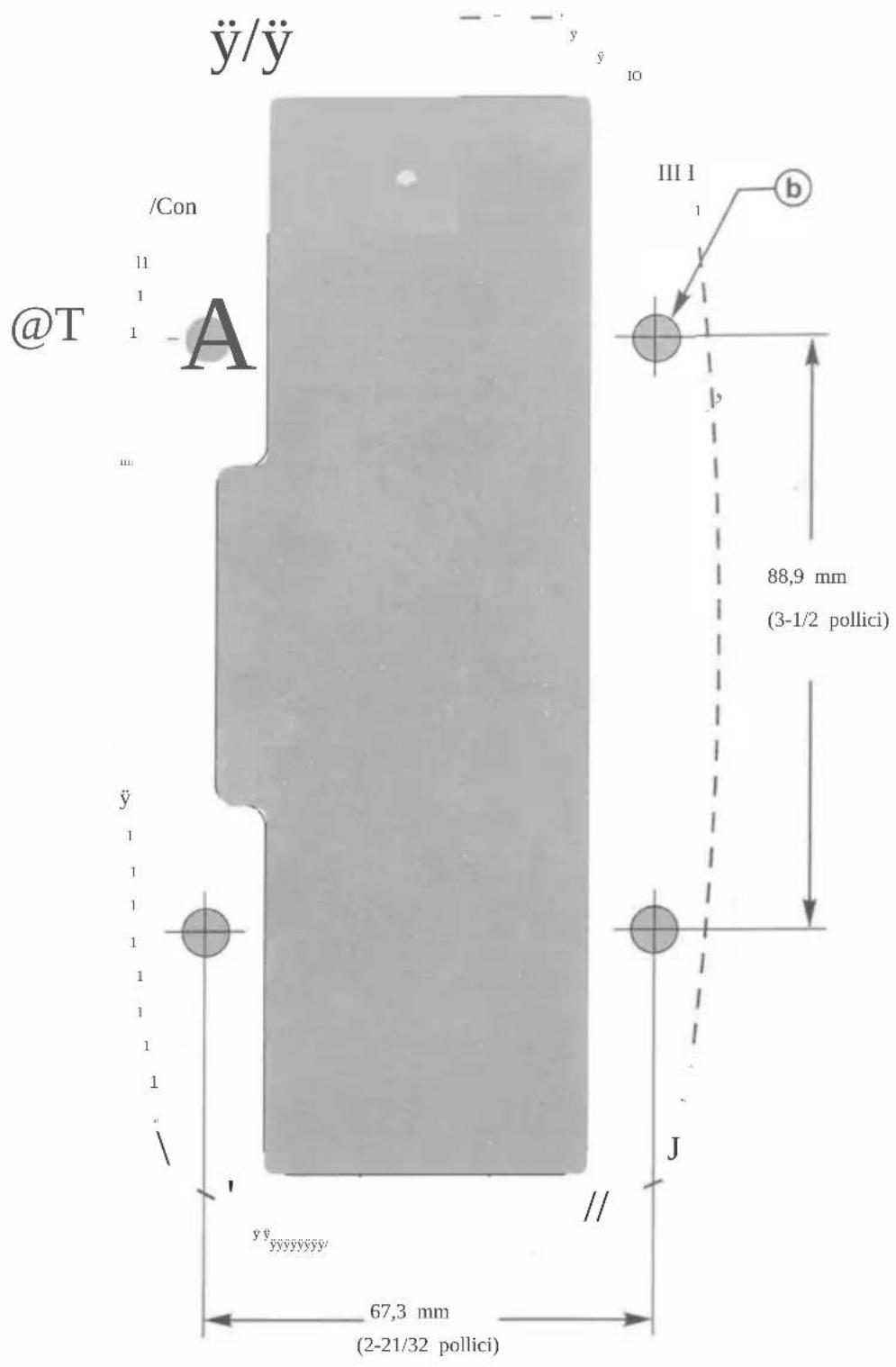 Vevor 8M0059686 - Modello di montaggio con maniglia singola - 1