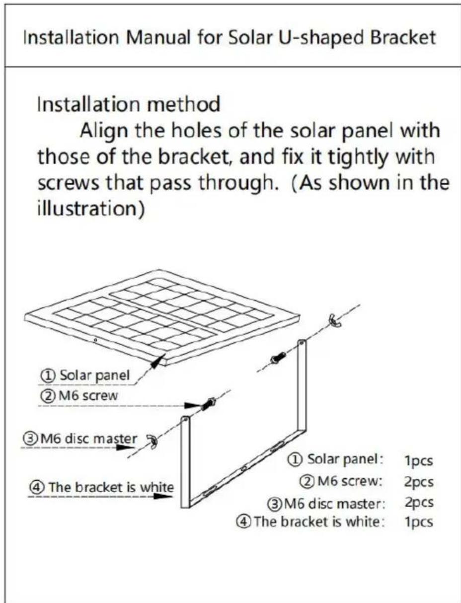 Vevor 30W - Kroki instalacji : - 1