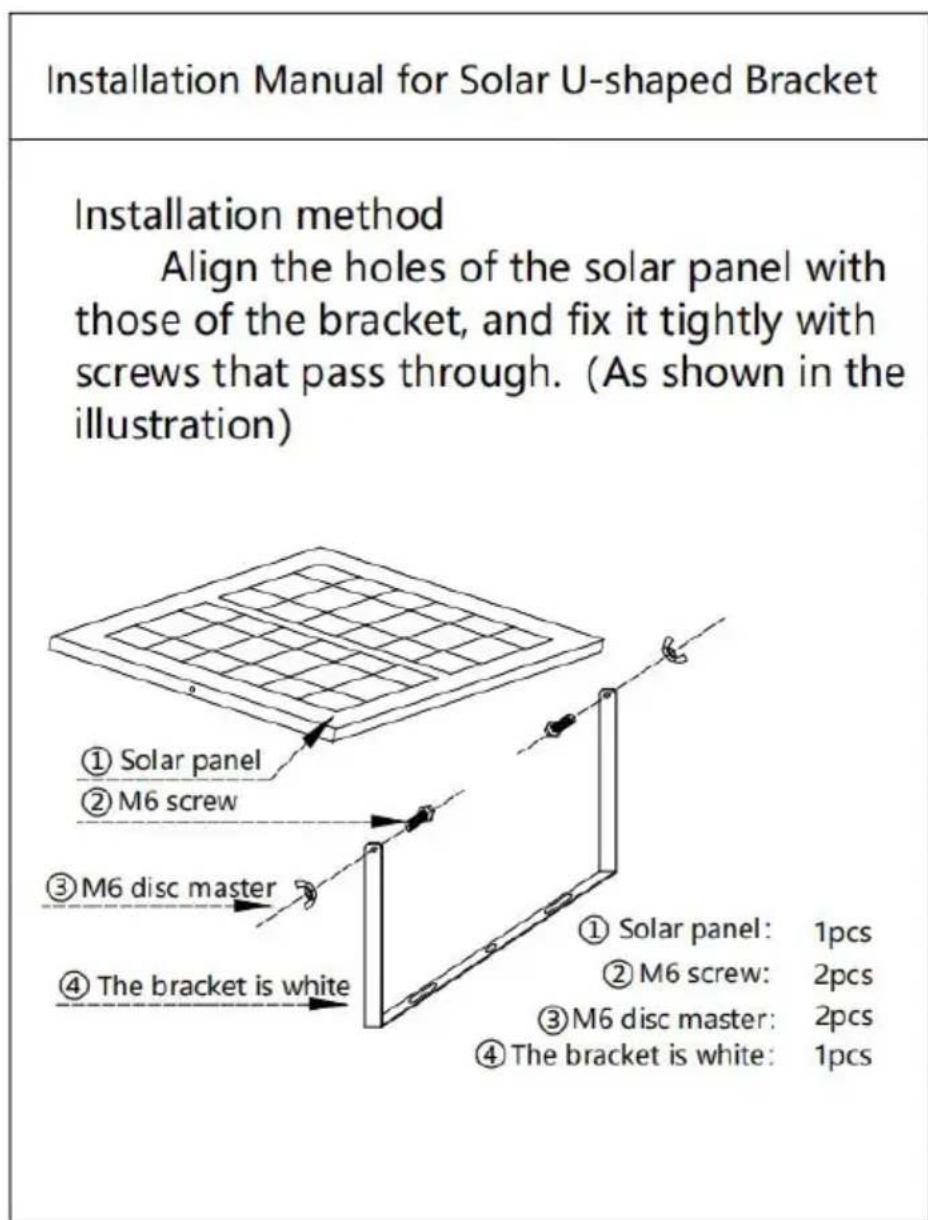 Vevor 30W - Installationsschritte : - 1