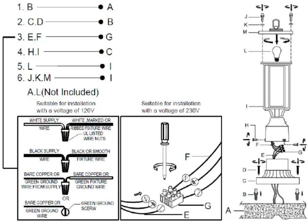 Vevor 9050 - ASSEMBLY & INSTALLATION INSTRUCTIONS - 1