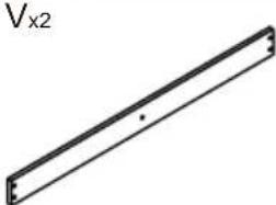 Vevor AC8283 - Part list as below: - 22