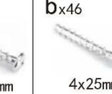 Vevor AC8283 - Part list as below: - 39