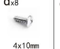 Vevor AC8283 - Part list as below: - 41