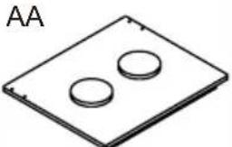 Vevor AC8283 - Part list as below: - 27