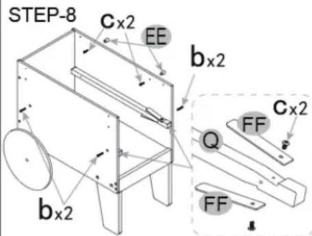 Vevor AC8286A - Installationsteps - 8