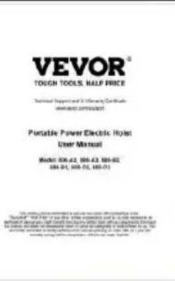 Vevor 500-C - COMPONENTS - 8
