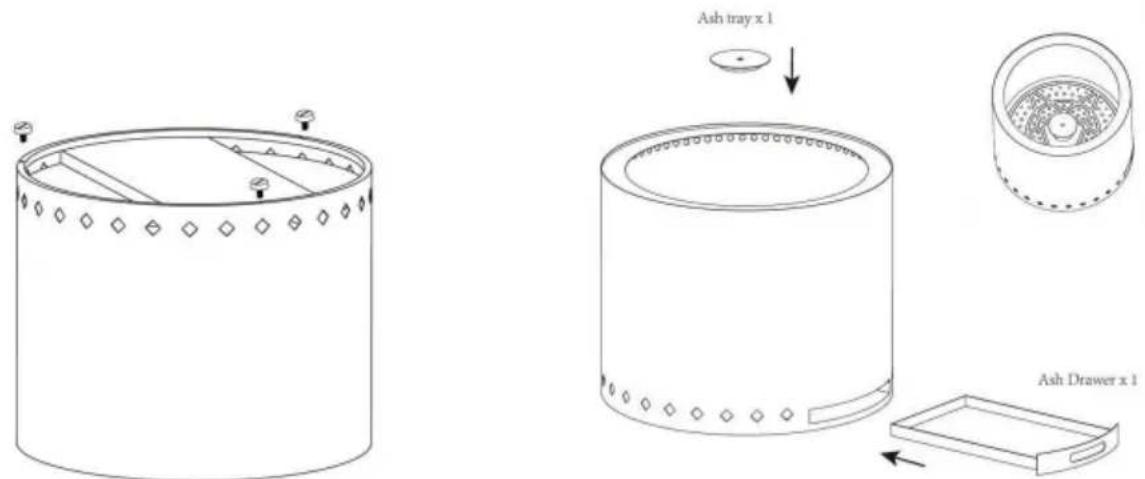 Vevor 6834-71 - Montage-instructies: - 1