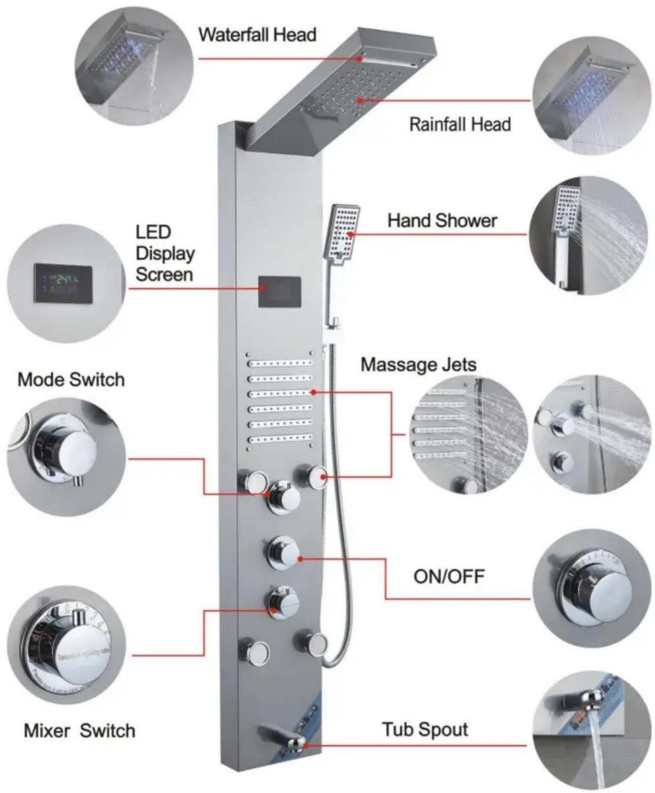 Vevor 8009FL - FUNKTION INTRODUKTION - 1