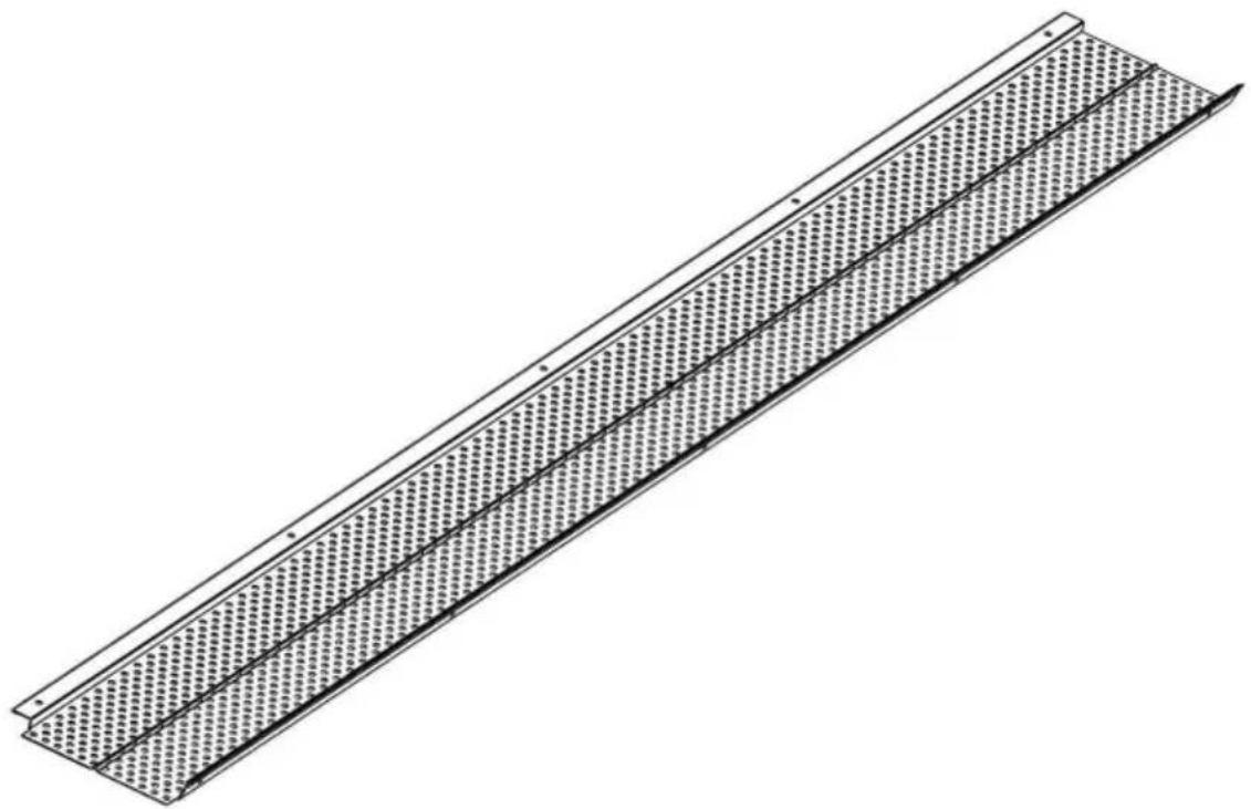 Vevor 5in-104 - Dachrinnenschutz - 1