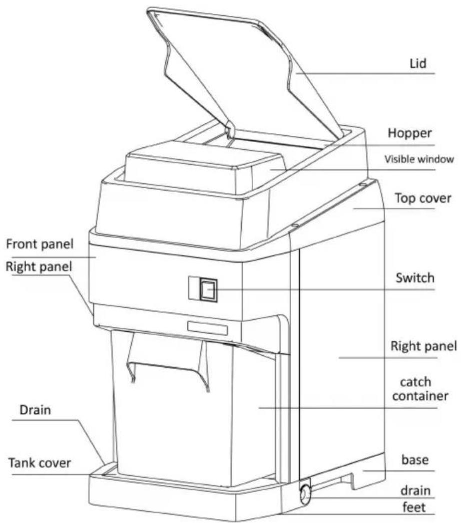 Vevor BY-288G - Rough Diagram - 1