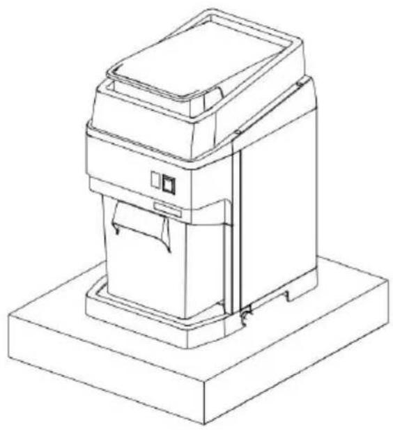 Vevor BY-288G - Install the ice shaver like as below - 1