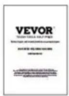 Vevor BP-8-PRO-2 - AVVERTIMENTO: - 3