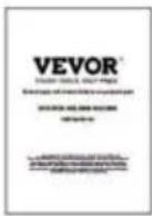 Vevor BP-08-2 - TEILELISTE - 3
