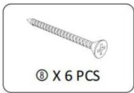 Vevor CSF-D24102 - PACKAGE CONTENTS - 41