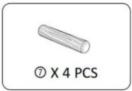 Vevor CSF-D24102 - PACKAGE CONTENTS - 44