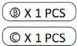 Vevor CSF-D24102 - PACKAGE CONTENTS - 31