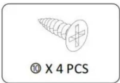 Vevor CSF-D24102 - PACKAGE CONTENTS - 33