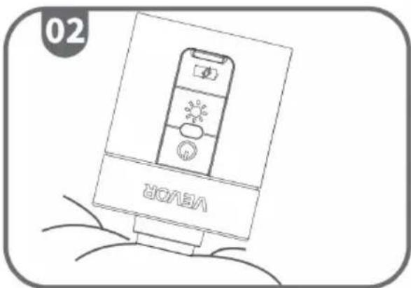 Vevor CCH001 - Étapes pour dégonfler - 2