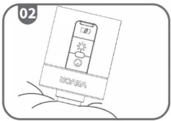 Vevor CCH001 - Steps to deflate - 2