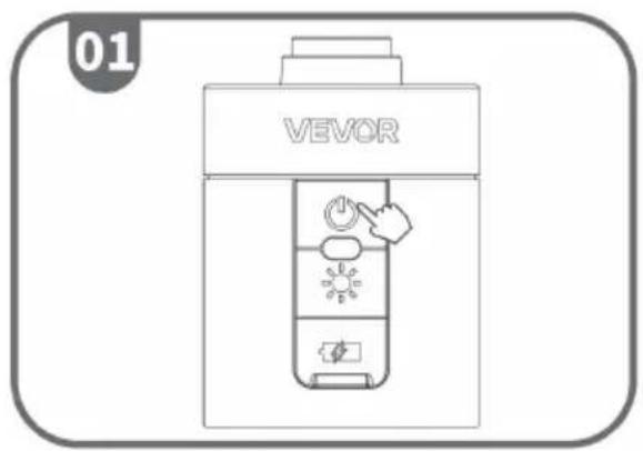 Vevor CCH001 - SZYBKI PRZEWODNIK - 1