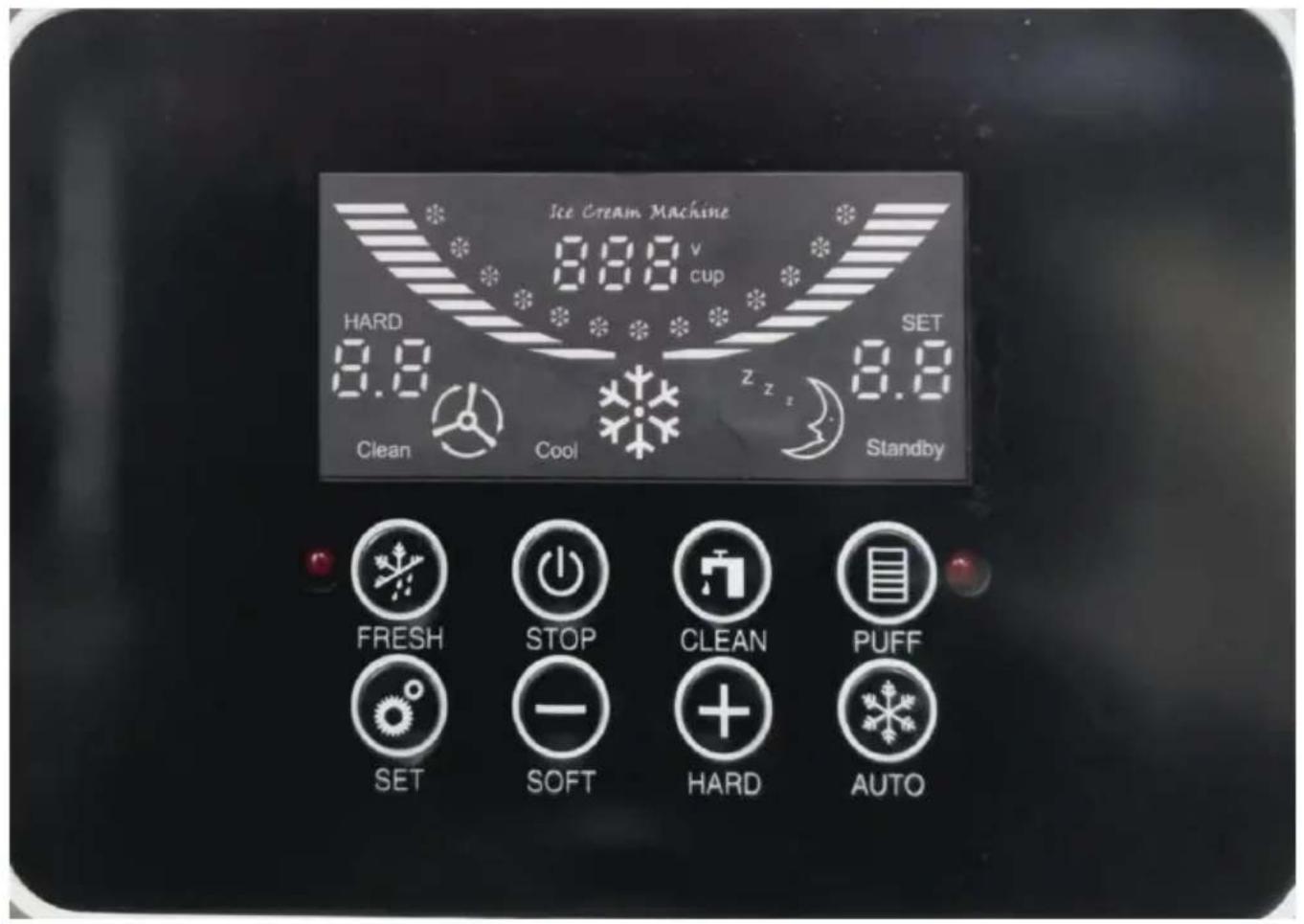 Vevor BQL-9200ST - Panneau de commande à écran LCD et introduction à la fonction - 1