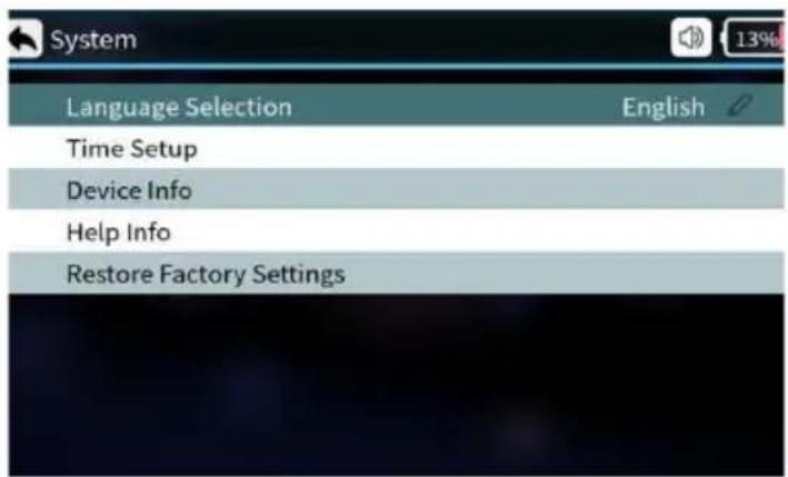 Vevor ALK-T7 - System and Shortcut function settings - 1