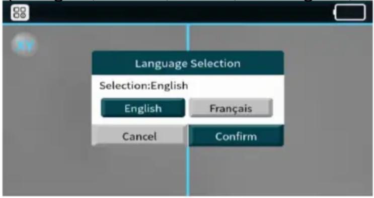 Vevor ALK-T7 - Initiële interface - 1