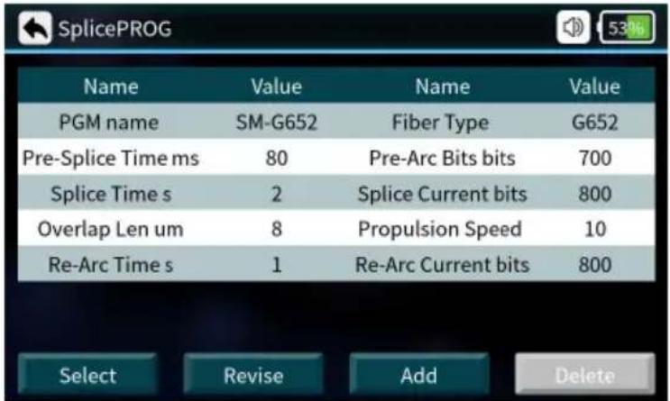 Vevor ALK-T5 - 4.Edit Splice Program - 1