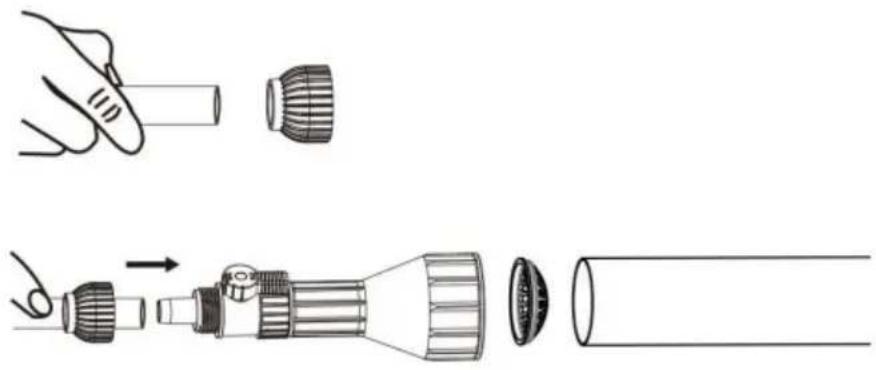 Vevor ASC-150 - Slanganslutning: - 1