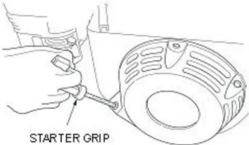 Vevor CNCJ-80K-1 - Recoil Starter Grip - 1