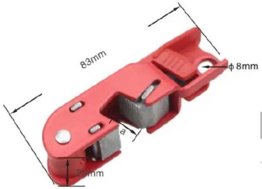 Vevor BD-X07-D41 - MEDELKRETSBRYTARE LOCKOUT - 1