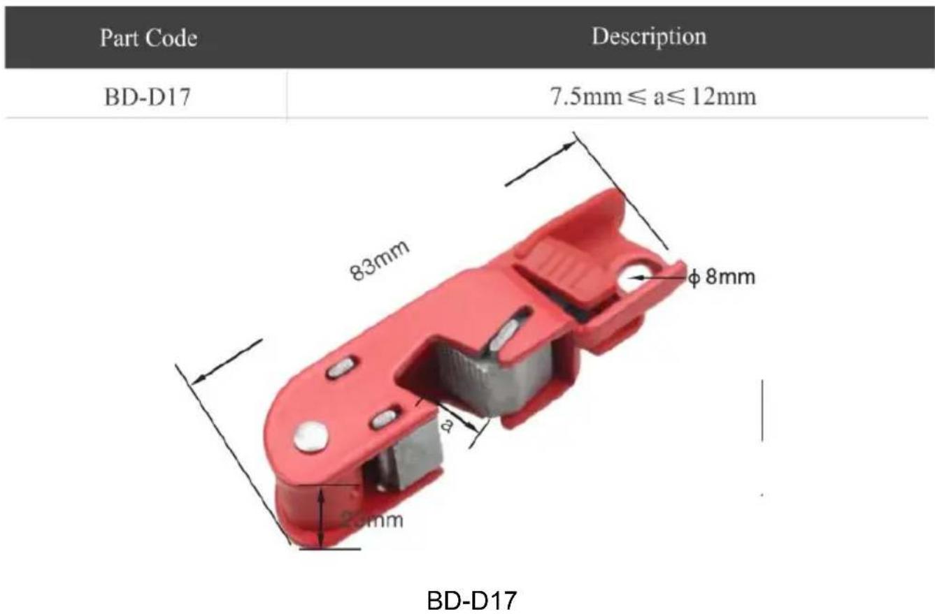 Vevor BD-X07-D41 - STAZIONE DI GESTIONE DEL BLOCCO - 6
