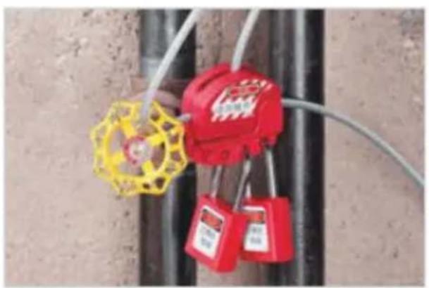 Vevor BD-X07-D41 - BLOQUEO DE CABLE AJUSTABLE - 1