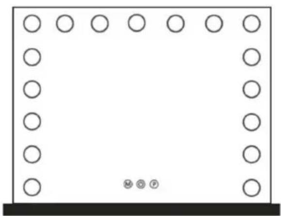Vevor CQ8060 - Dresser Vanity Mirror - 2