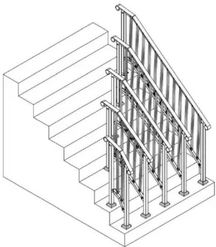 Vevor BP-23 - IRON HANDRAIL - 1