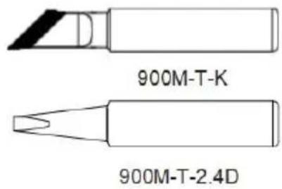 Vevor AM877D+ - 900M-T SERIES SOLDERING TIPS (AM877D+) - 3