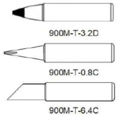 Vevor AM877D+ - 900M-T SERIES SOLDERING TIPS (AM877D+) - 4